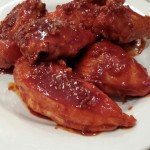 Spicy "fried" chicken